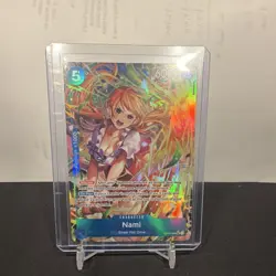 Bandai One Piece CCG Nami OP11-054 A Fist of Divine Speed SR Foil Alt 6000 - Image 1