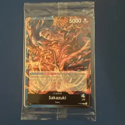One piece Promo Sakazuki P-076 + Sanji P-068 SEALED English - Image 1