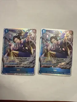 Izo ST22-002 Super Rare Starter Deck 22: Ace & Newgate One Piece Near Mint (Pair - Image 1