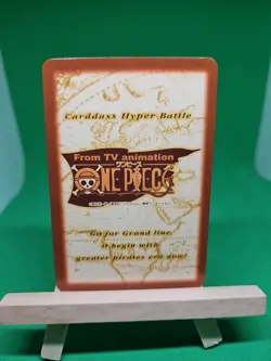 NM Jango Kuro C206 Carddass One Piece Hyper Battle Bandai Tcg Ccg 2000 Japanese - Image 2