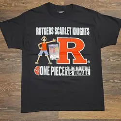 Monkey D. Luffy US Voyage College Basketball Promo Card and T-Shirt - Image 3