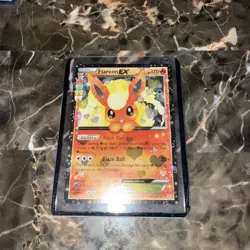 Flareon EX RC6/RC32 Pokemon Generations Radiant Collection Rare Holo Card 2016 - Image 1