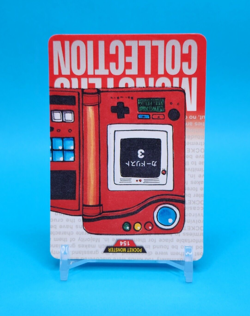 Pokemon Card Japanese - Card List 3 No. 154 - Bandai Carddass - Red - Image 2