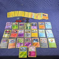 Pokemon 200+ Pokemon TCG Trading Cards Collection - Image 1