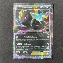 Umbreon EX 55/124 Fates Collide Pokemon Card - Image 2