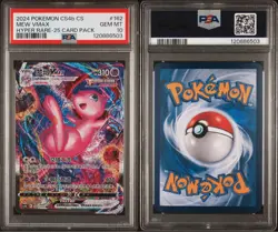 PSA 10 Mew VMAX Hyper Rare Fusion Arts Chinese Pokemon Card - Image 3