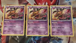 3x Giratina XY184 - XY Black Star Promos - 2016 - Pokemon Card Lot - LP-/MP - Image 1