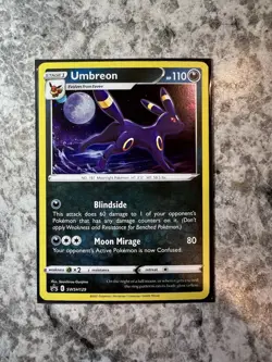 Umbreon SWSH129 SWSH: Sword & Shield Promo Pokemon Card Holo - Image 1