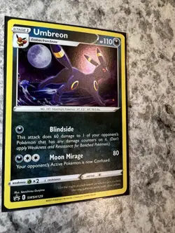 Umbreon SWSH129 SWSH: Sword & Shield Promo Pokemon Card Holo - Image 4