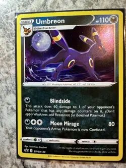 Umbreon SWSH129 SWSH: Sword & Shield Promo Pokemon Card Holo - Image 5