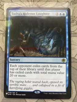Tasha's Hideous Laughter - Adventures in the Forgotten Realms (MTG Card) LP - Image 1