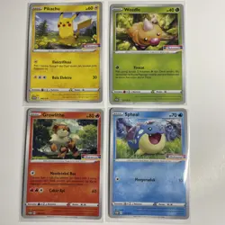 Pokemon Card Pikachu Promo Indomaret Growlithe Spheal Exclusive Promo Indonesia - Image 1