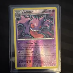 Pokemon Gengar 35/83 Breakthrough Stage 2 Holo Rare Reverse Holo HP 130 Card - Image 1