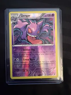 Pokemon Gengar 35/83 Breakthrough Stage 2 Holo Rare Reverse Holo HP 130 Card - Image 2