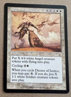 Decree of Justic - Scourge - MTG - Magic the Gathering - Image 1