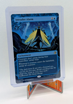 MTG - Intruder Alarm - Regular Rare #21 - Wilds of Eldraine Enchanting Tales NM - Image 1