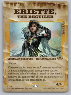 Eriette, the Beguiler (Showcase) 293 Outlaws of Thunder Junction MTG Foil NM - Image 1