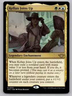 Kellan Joins Up 212 Rare Outlaws of Thunder Junction MTG NM - Image 1