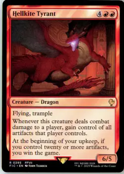 Hellkite Tyrant 295 Rare Commander: FINAL FANTASY Near Mint - Image 2