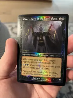 Vito, Thorn of the Dusk Rose #28 (Foil) NM 30th Anniversary Edition Magic MTG - Image 1