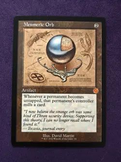 Mesmeric Orb M The Brothers' War: Retro Frame Artifacts NM MTG - Image 1