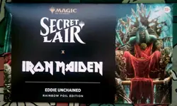 MTG Secret Lair x Iron Maiden: Eddie Unchained RAINBOW FOIL Edition Sealed - Image 1