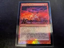 MTG Magic the Gathering FOIL Lightning Storm CSP! - Image 1