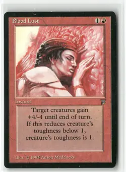 Magic: The Gathering Instant Blood Lust Blood Lust Common NM MTG - Image 1
