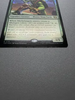 Michelangelo, Weirdness to 11 Foil R 0121 TMNT TMT NM/M - Image 2