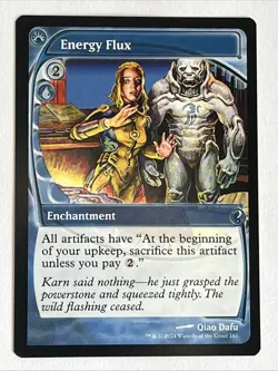 mtg future sight Energy Flux, enchantment, Mystery Booster 2, unplayed/NM - Image 1