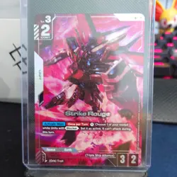 Strike Rouge GD01-069 R+ Alt Art GUNDAM TCG CARD GAME ENGLISH NEWTYPE RISING - Image 1