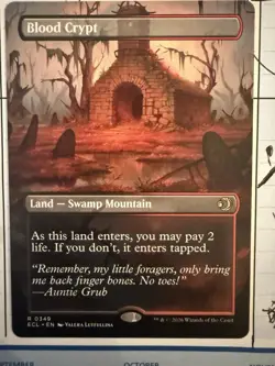Blood Crypt (Borderless) Lorwyn Eclipsed Regular - Image 1