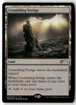 Crumbling Vestige Foil P FNM Promos 8 NM - Image 1