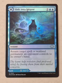 Sink into Stupor Foil Uncommon Modern Horizons 3 241 MTG 2024 BB - Image 1