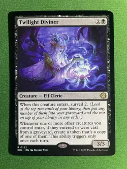 MTG - Twilight Diviner - Regular Rare #122 - Lorwyn Eclipsed NM - Image 1
