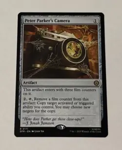 MTG Peter Parker's Camera - Marvel’s Spider-Man LP - Image 1
