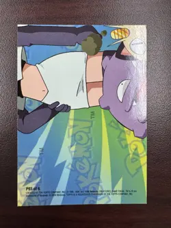 Topps Pokemon - Puzzle Piece P03 of 6 - TV Animation Series 3 - Holo Foil - Image 2