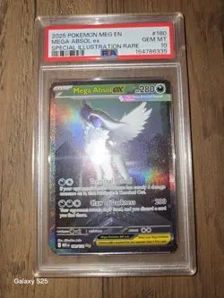Mega Absol ex 180/132 SIR PSA 10 Me01: Mega Evolution Pokemon - Image 2