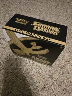 Pokemon TCG Shining Legends Elite Trainer Box NO SEAL - Image 1