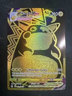 Pokemon TCG Pikachu VMAX TG29/TG30 Lost Origin Trainer Gallery Gold Secret Rare - Image 1