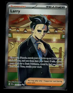 Larry 235/182 Ultra Rare Paradox Rift Pokemon Holo Near Mint - Image 1