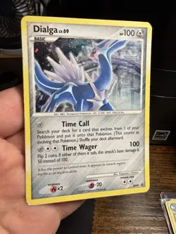 Pokemon Dialga DP49 Promo Diamond and Pearl Holo - Image 1