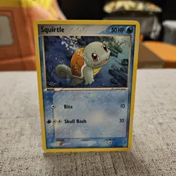 Squirtle Pokemon TCG Crystal Guardians Common Card #63/100 - Image 1