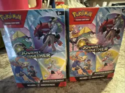 Pokemon TCG Journey Together Booster Bundle SEALED - 6 Booster Packs 2 Pack!! - Image 1