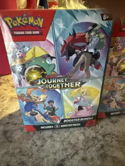 Pokemon TCG Journey Together Booster Bundle SEALED - 6 Booster Packs 2 Pack!! - Image 2