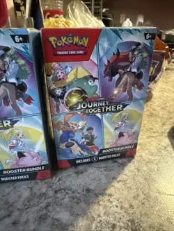 Pokemon TCG Journey Together Booster Bundle SEALED - 6 Booster Packs 2 Pack!! - Image 3
