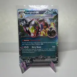 Pokemon Farigiraf ex 108/162 Temporal Forces Double Rare Holo 260HP - Image 1