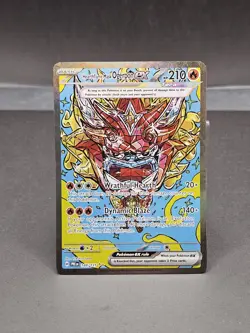 Pokemon TCG Hearthflame Mask Ogerpon EX Prismatic Evolutions - Image 1
