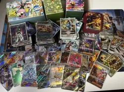 Pokemon Card Bulk Lot Vintage Collection with Deck Boxes Playmat and Sleeves - Image 1