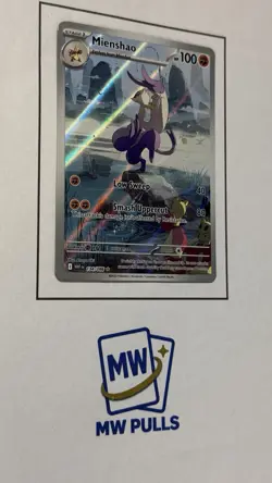 Pokemon Mienshao 134/086 SV11W: White Flare Illustration Rare Holo TCG - Image 2
